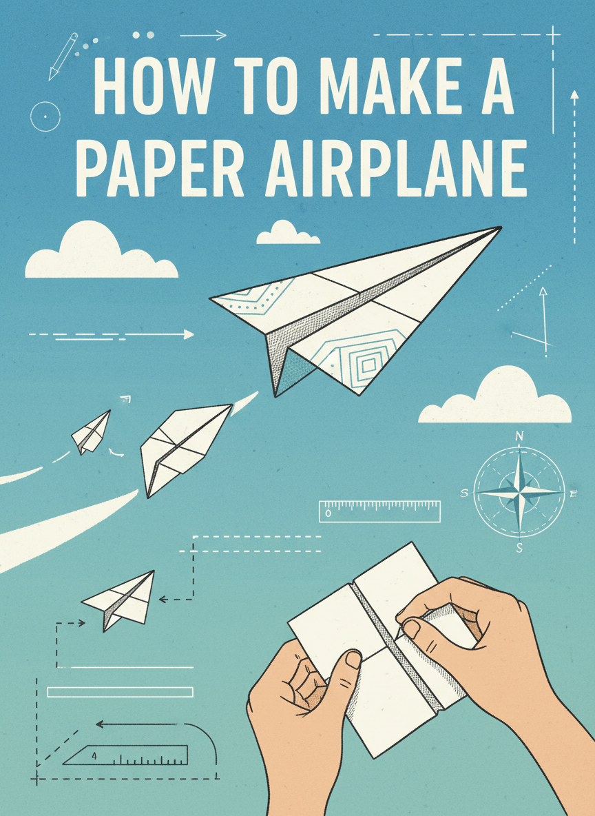 How to Make a Paper Airplane