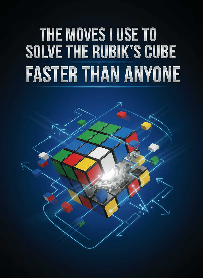 Rubik’s Cube Moves I Use to Solve Faster Than Anyone